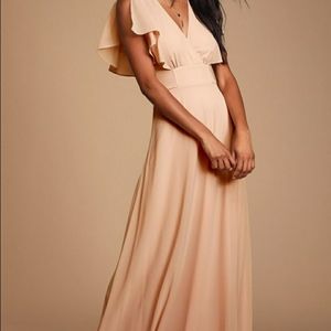 Lulus Blush maxi dress